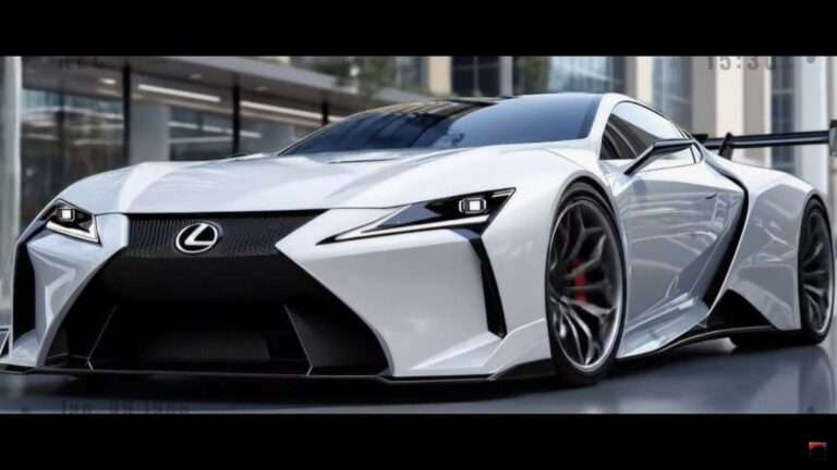 Nuova Lexus LFR 2026: la supercar anti europee, anche per le corse