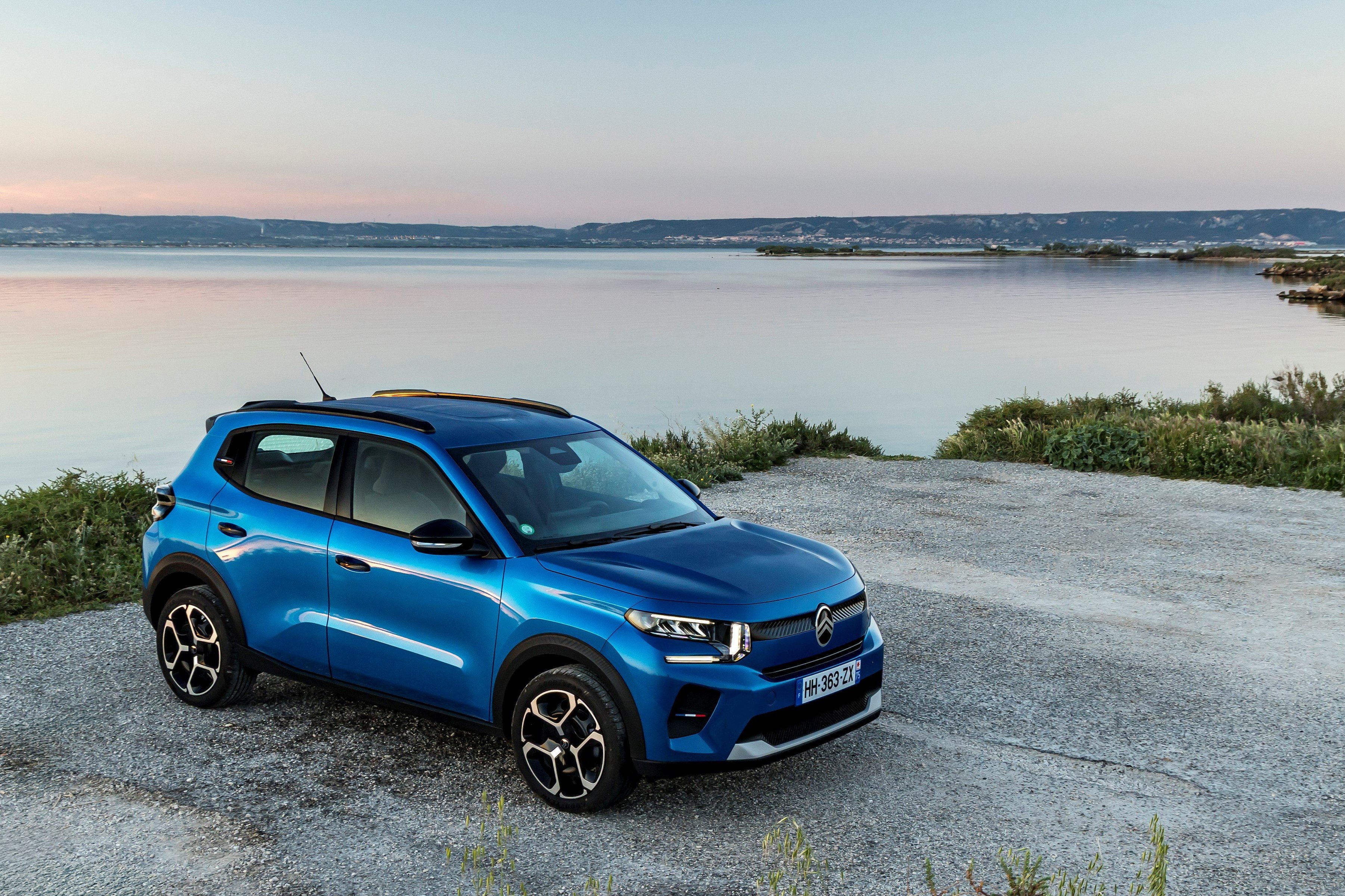 Citroën ë-C3 elettrica 2026 frontale