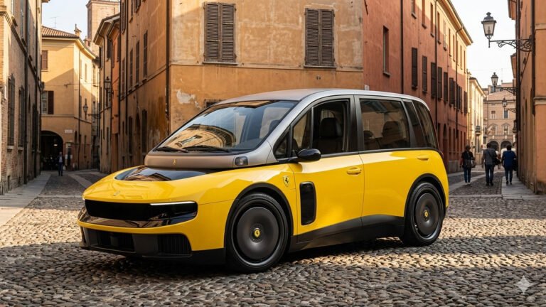 Nuova Fiat Multipla: rinasce elettrica con design Ferrari Luce