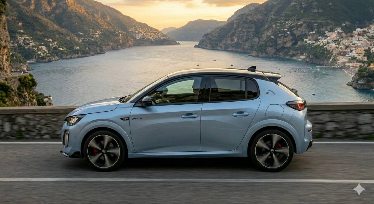 Nuova Lancia Ypsilon restyling 2026, dettaglio del modello