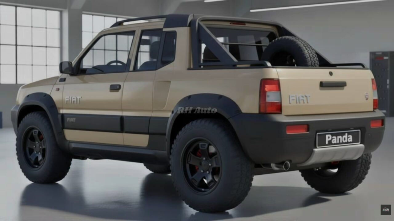 Nuova Fiat Panda 4x4 pick-up: ipotesi estrema per stupire?