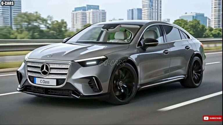 Nuova Mercedes Classe C: tra 2028 e 2029 si cambia look
