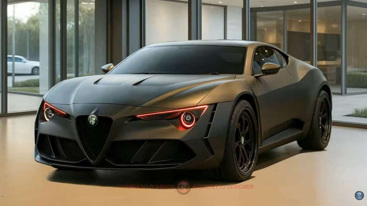 Nuova Alfa Romeo ARX-7: render di una sportiva rialzata