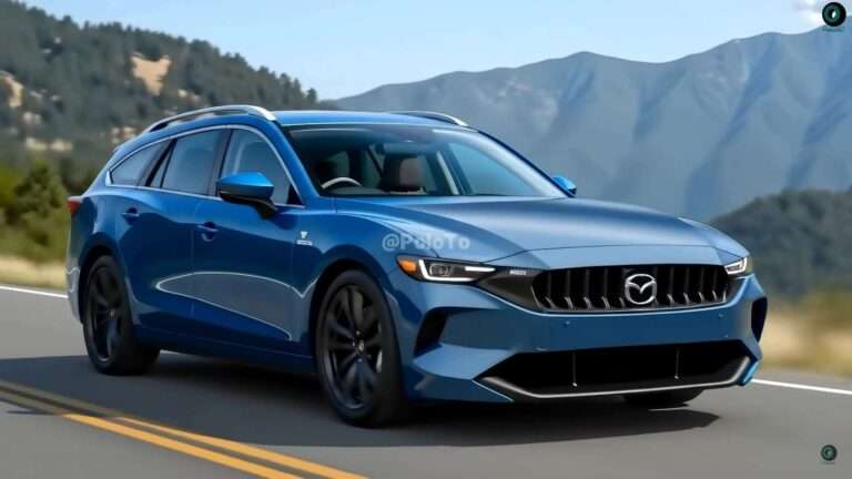Nuova Mazda 6 2026: sarà elettrica ma non solo? [FOTO]