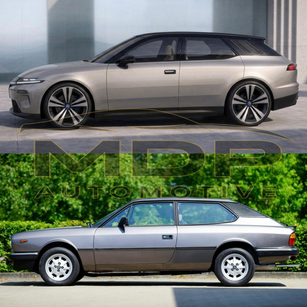 Lancia Beta HPE render dettaglio posteriore Mirko Del Prete