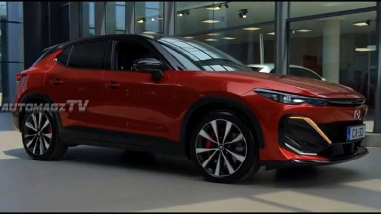 Render nuova Mazda CX-30 2026 design esterno