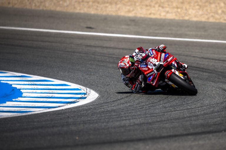Marc Marquez Ducati Lenovo Desmosedici GP26 in azione MotoGP GP Spagna Jerez 2026